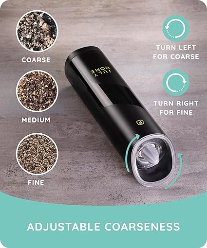 Gravity Electric Salt and Pepper Grinder